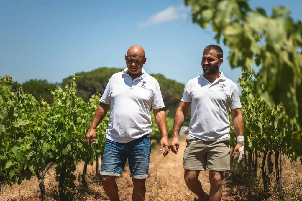 Olivier et Corentin en Provence